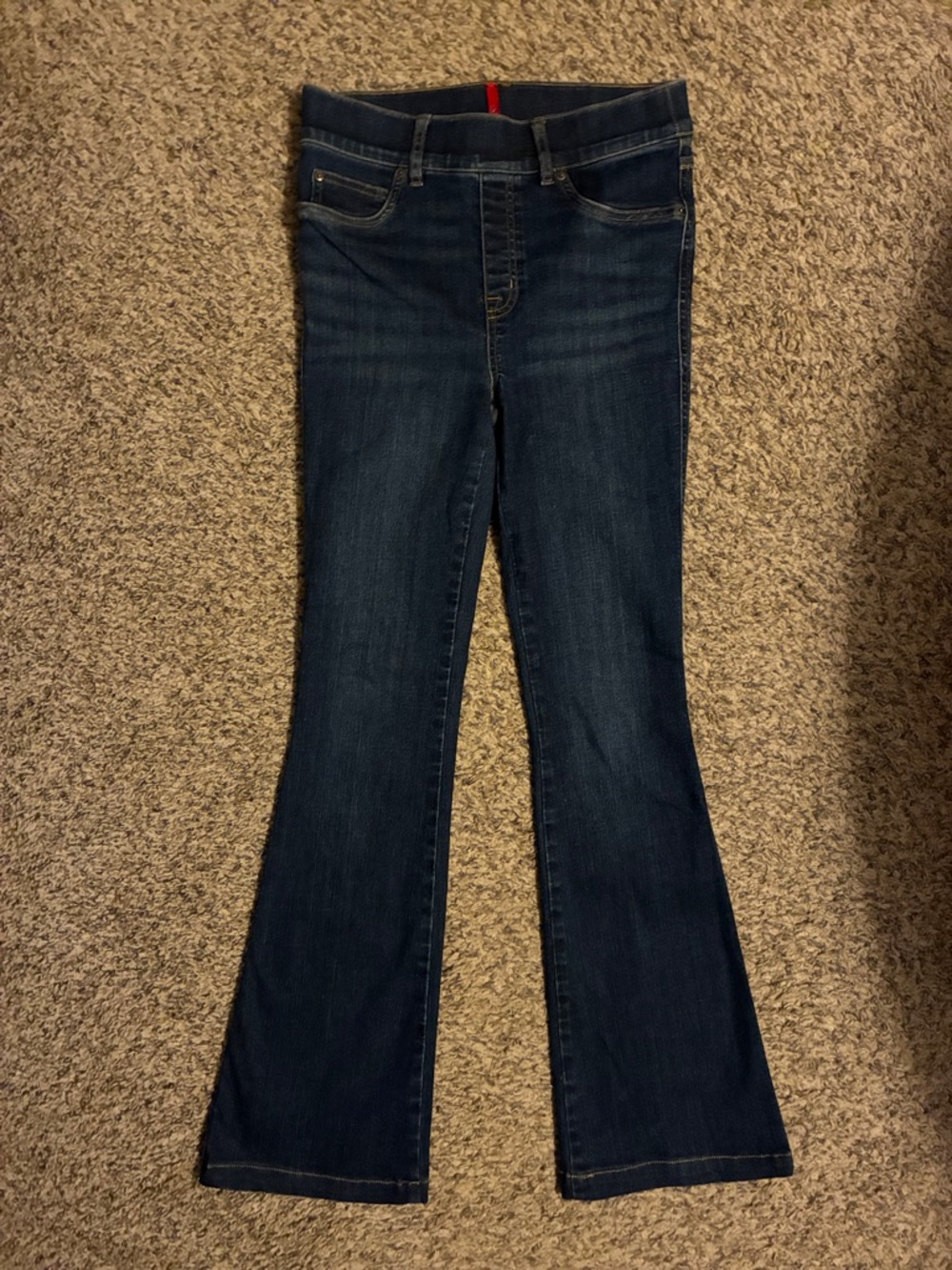 Spanx pull on flare jeans